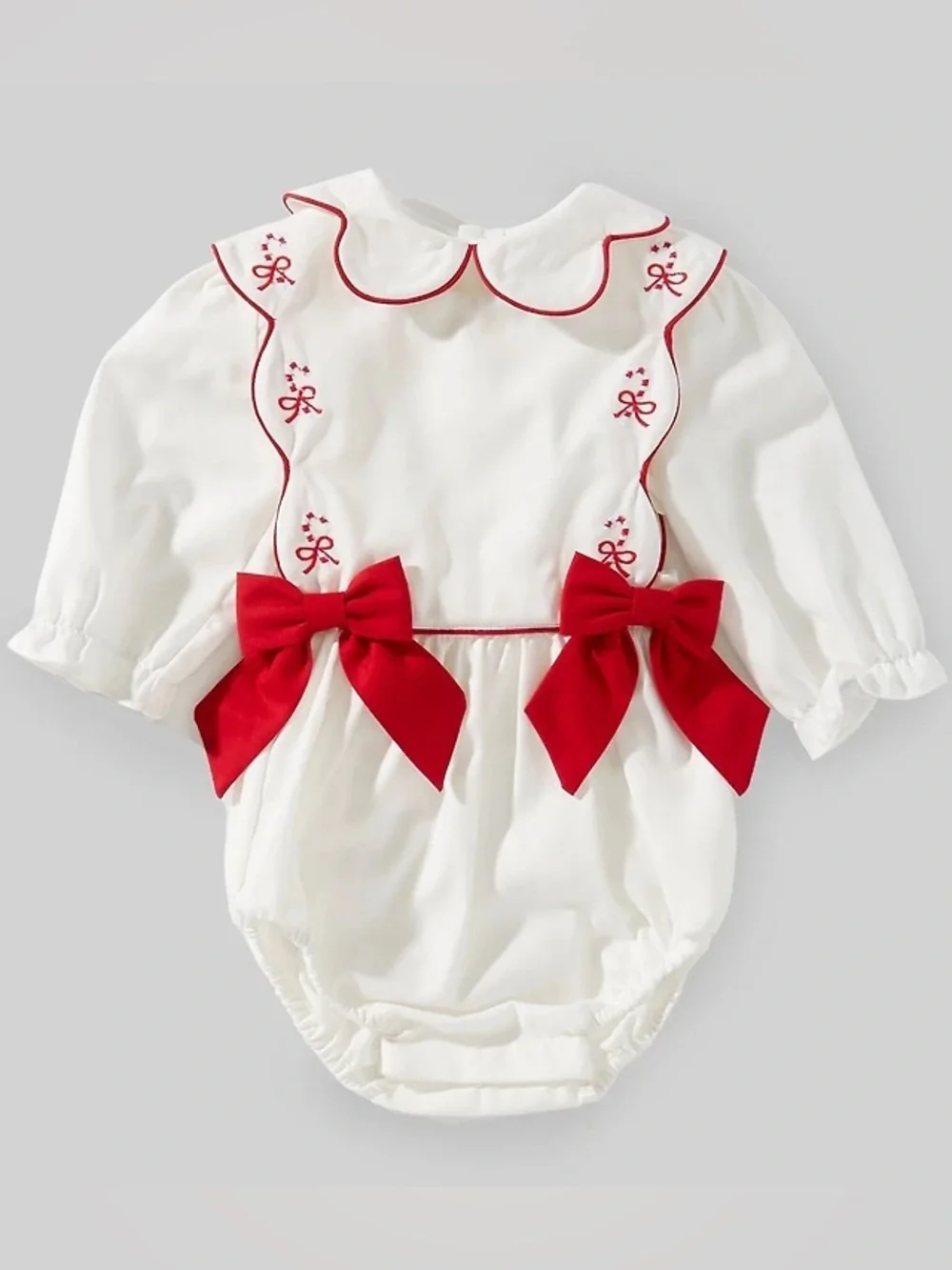 NWT Edgehill Collection x The Broke Brooke Claire Candy Cane Bubble Set Sz 9M